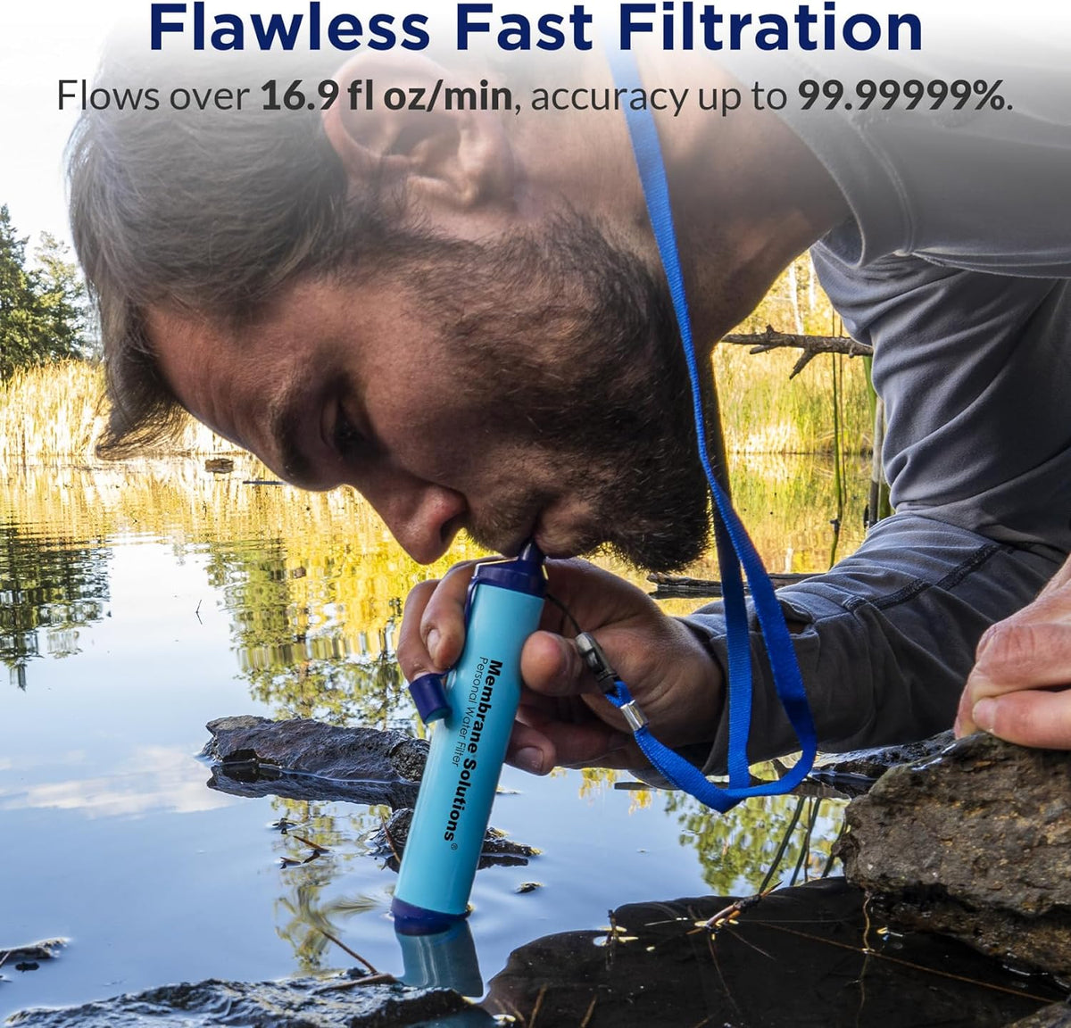 outdoor water filter straw