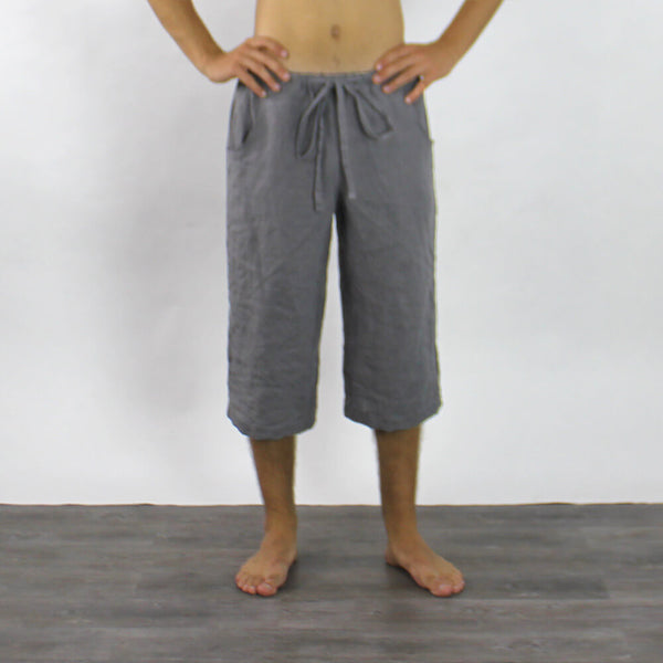 Linen Men's Bemuda Short - linenshed – LINENSHED