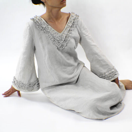 linen night dress