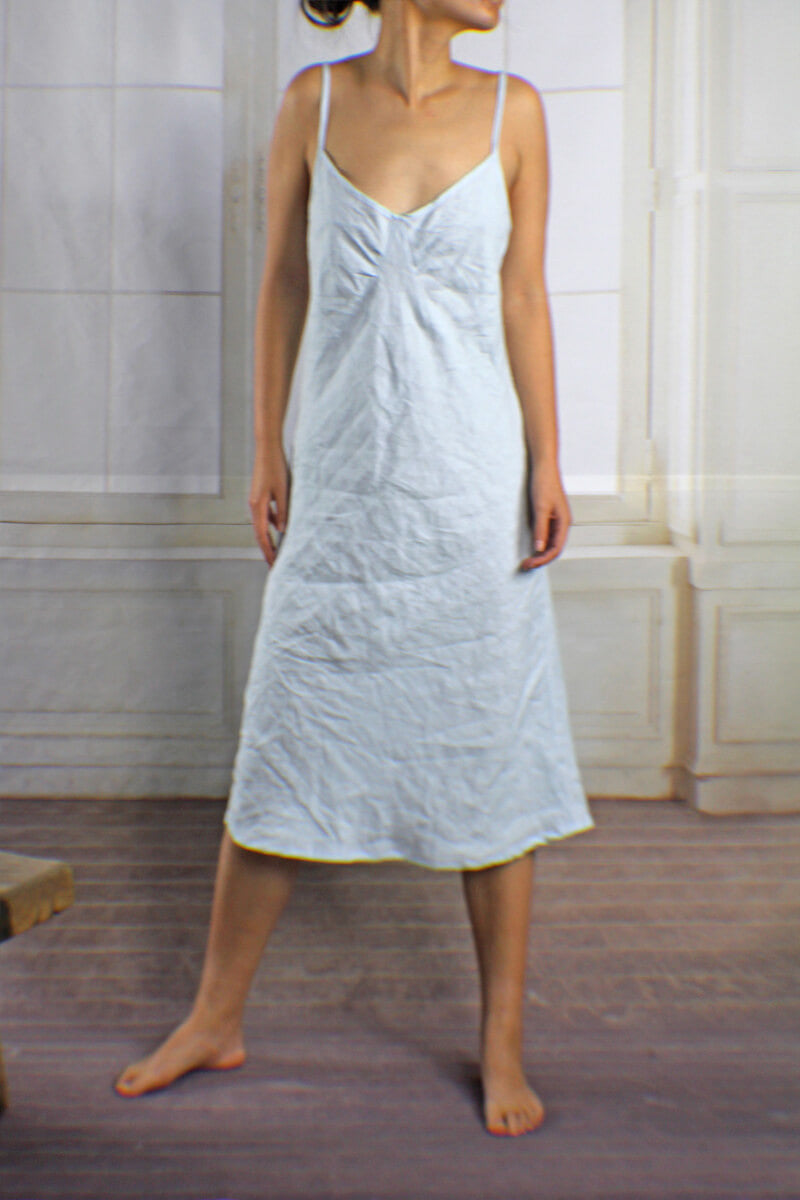 linen night dress