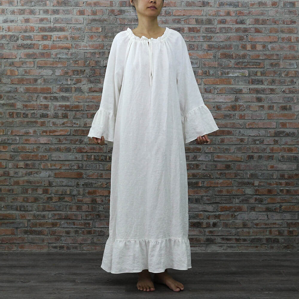 linen night dress