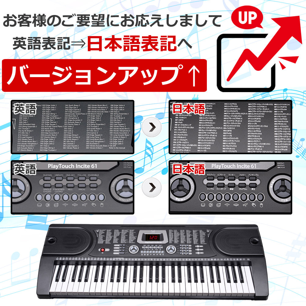 ロールピアノ ♪ 88鍵盤 ♪ 128音色 ♬ スピーカー内蔵 ♬ - 鍵盤楽器