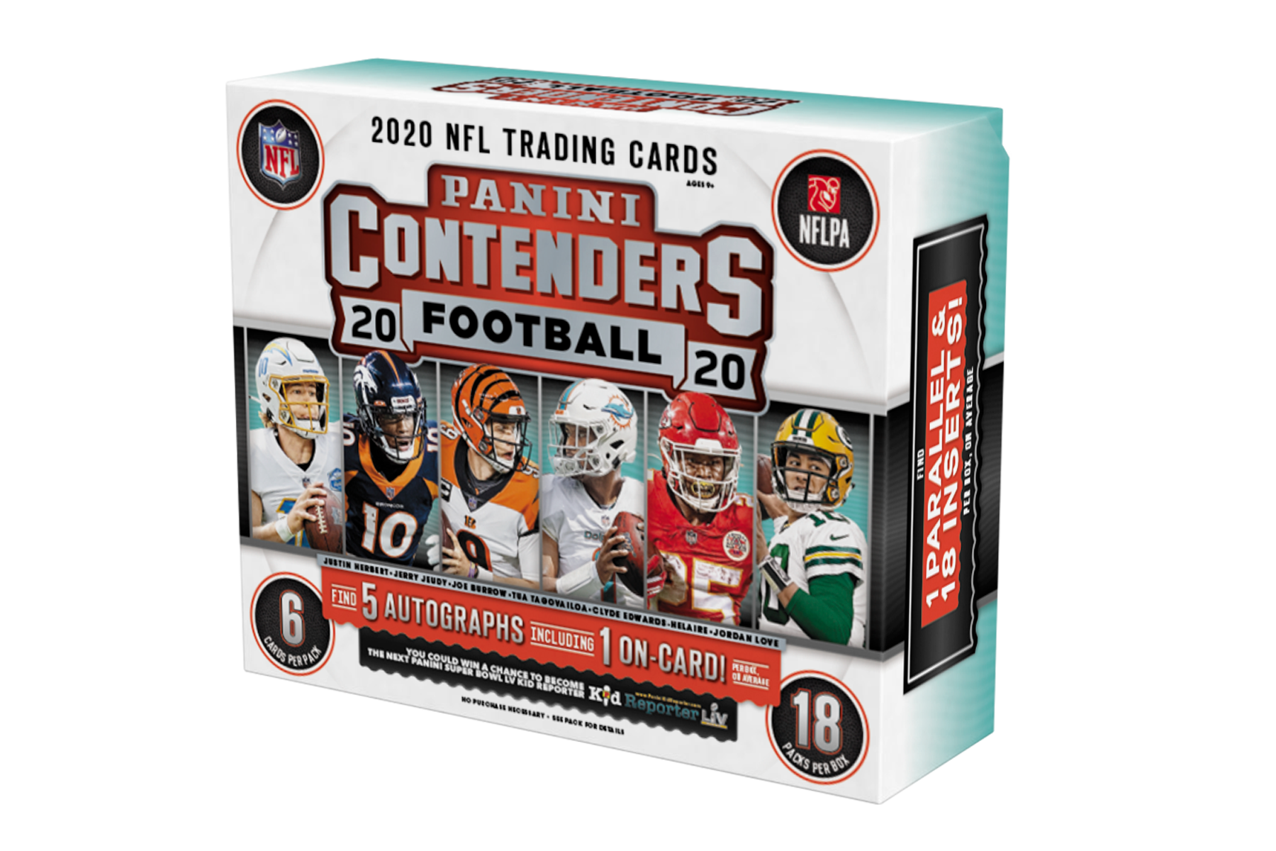 2020 NFL Panini Contenders Football Hobby Box Dynasty Collectibles