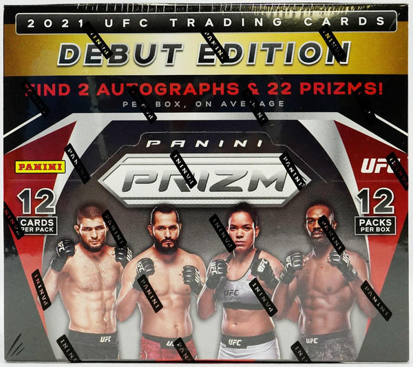 2021 Panini UFC Prizm Hobby Box Dynasty Collectibles