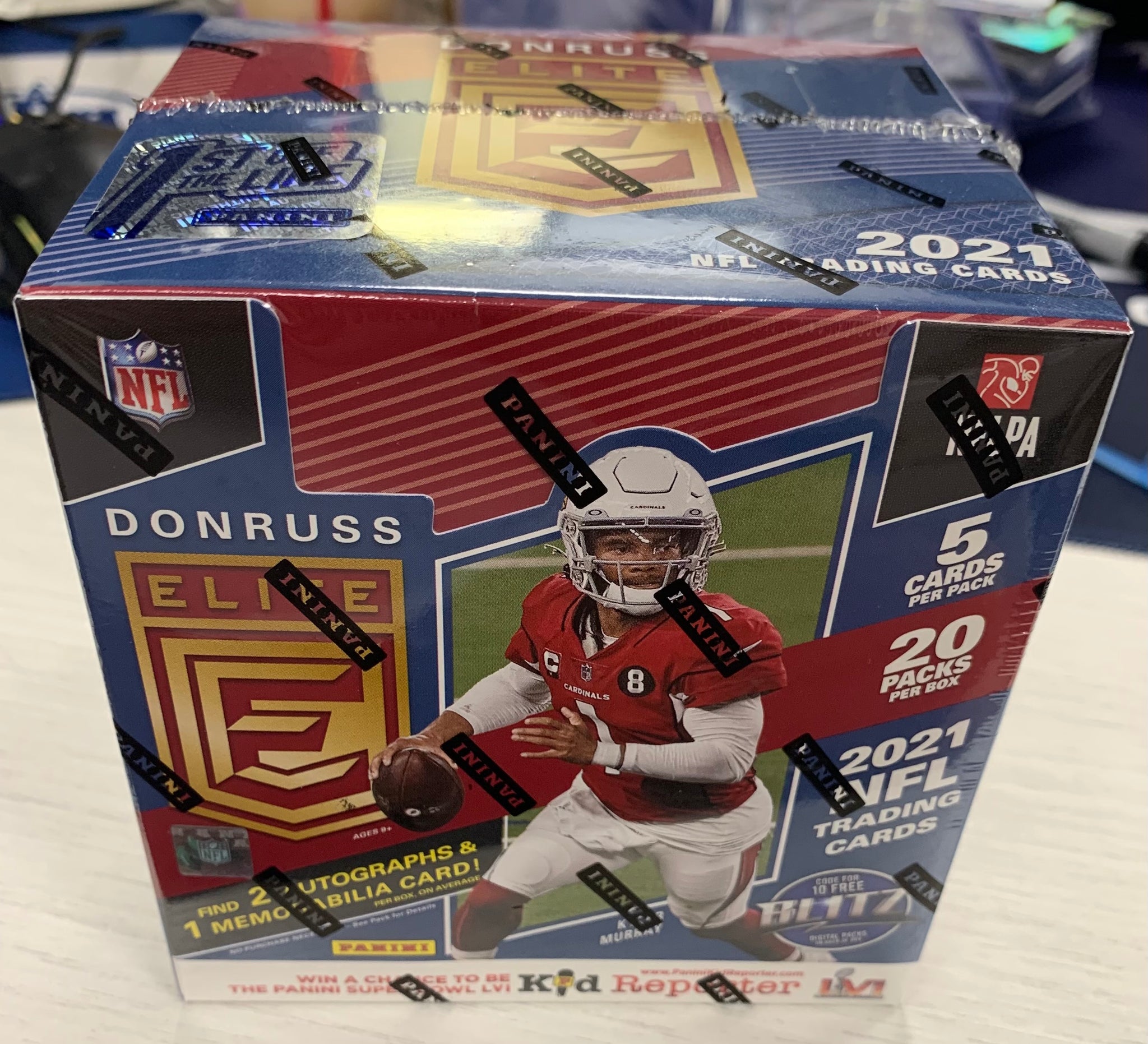 2021 Panini NFL Donruss Elite First Off The Line Hobby Box Dynasty