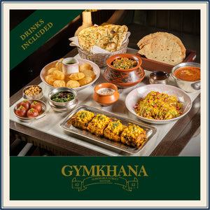 GYMKHANA VEGETARIAN FOOD & DRINK CLUB EXPERIENCE (Serves 4