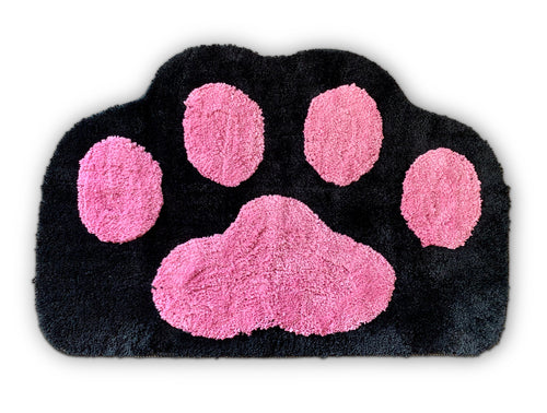 Cricket & Junebug Oven Mitts Cat Paws - White and Pink