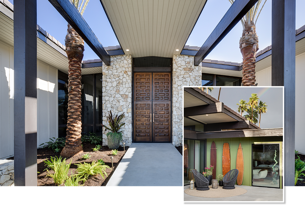 Desert Oasis Luxury Show House Entrance