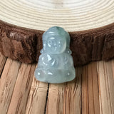 SOLD OUT: Icy A-Grade Type A Natural Jadeite Jade Baby Buddha Pendant No.170316