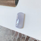 3.65ct Icy A-Grade Natural Lavender Jadeite Saddle Piece No.130184