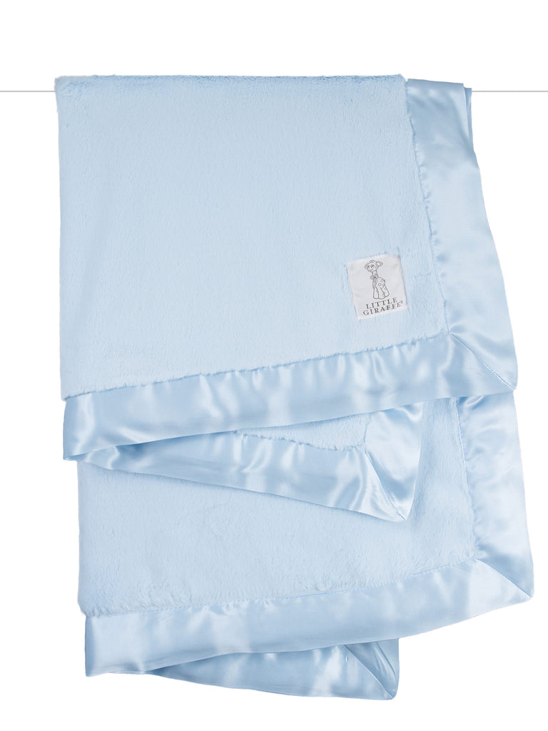 Blue Cozy Fleece Baby Blanket (Personalization Included) – J.A. Whitney