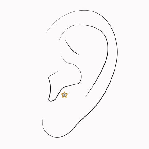 Antitragus ear piercing