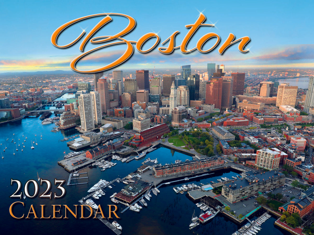 2023 Boston Calendar Klein Souvenirs