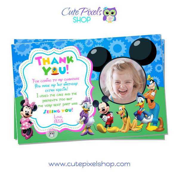 Mickey Mouse Clubhouse Birthday Family Matching Party PNG files