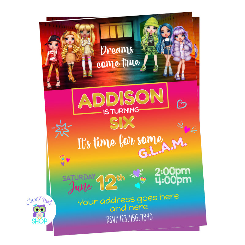 rainbow-high-dolls-invitation-rainbow-high-birthday-cute-pixels-shop