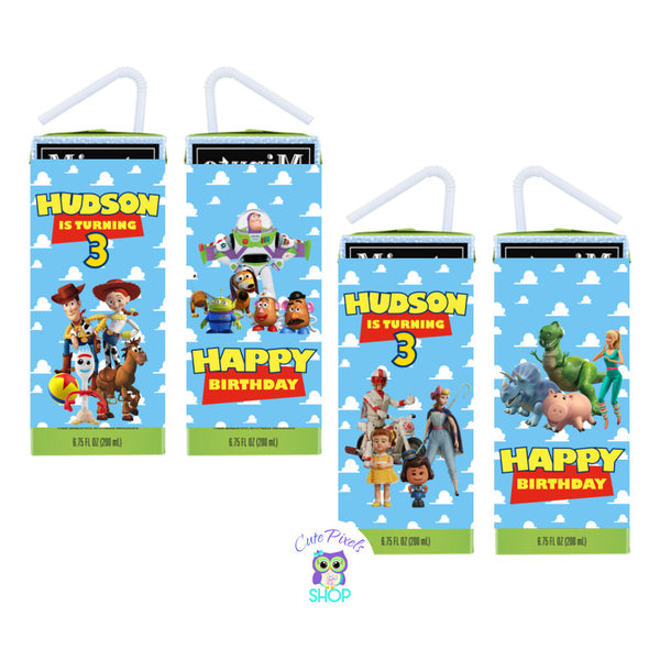 toy story food labels template