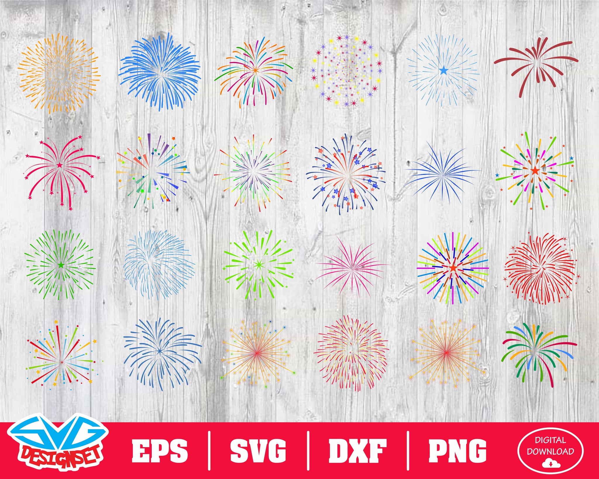 Download Fireworks Svg Dxf Eps Png Clipart Silhouette And Cutfiles