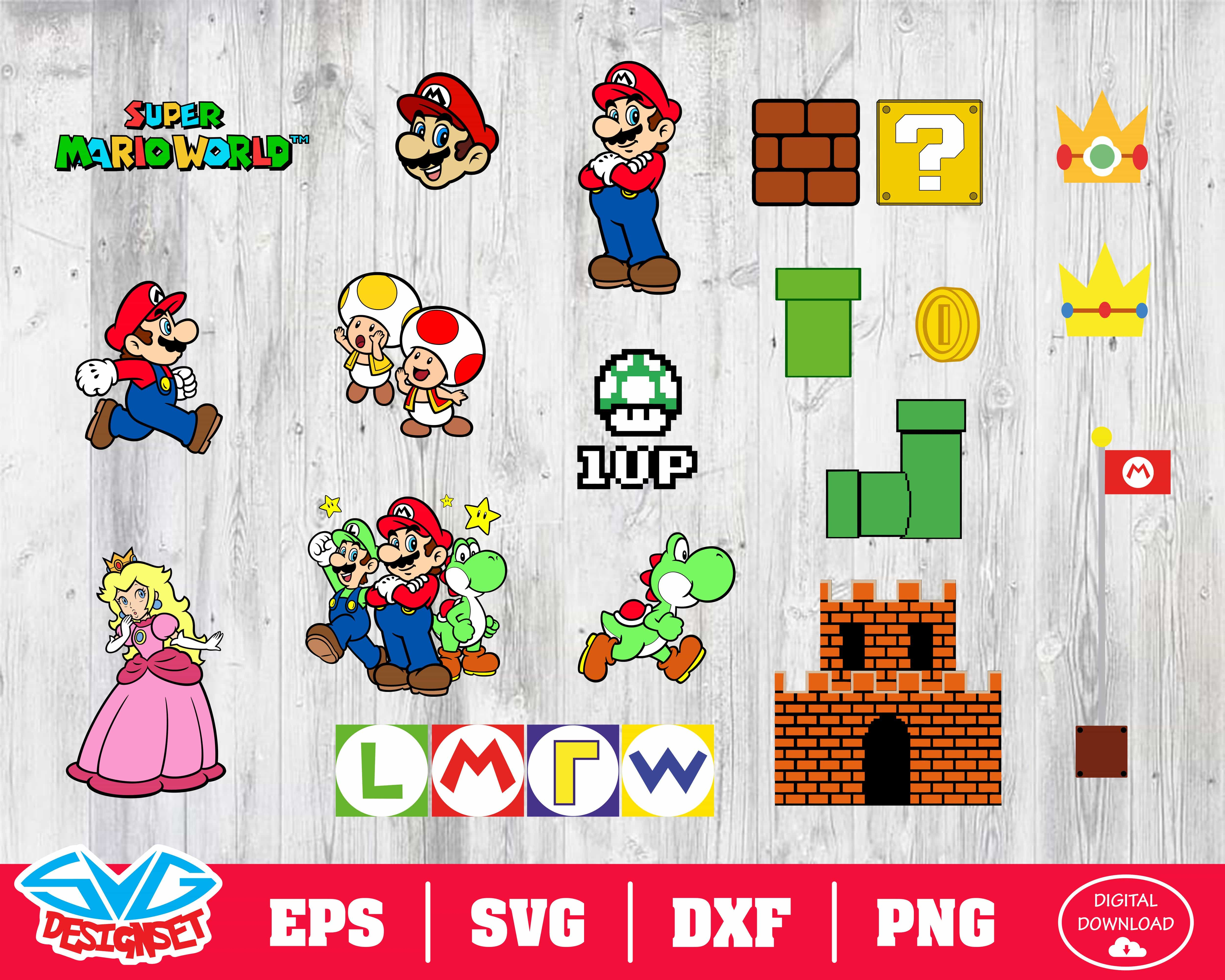 Free Free 94 Super Mario Characters Svg Free SVG PNG EPS DXF File