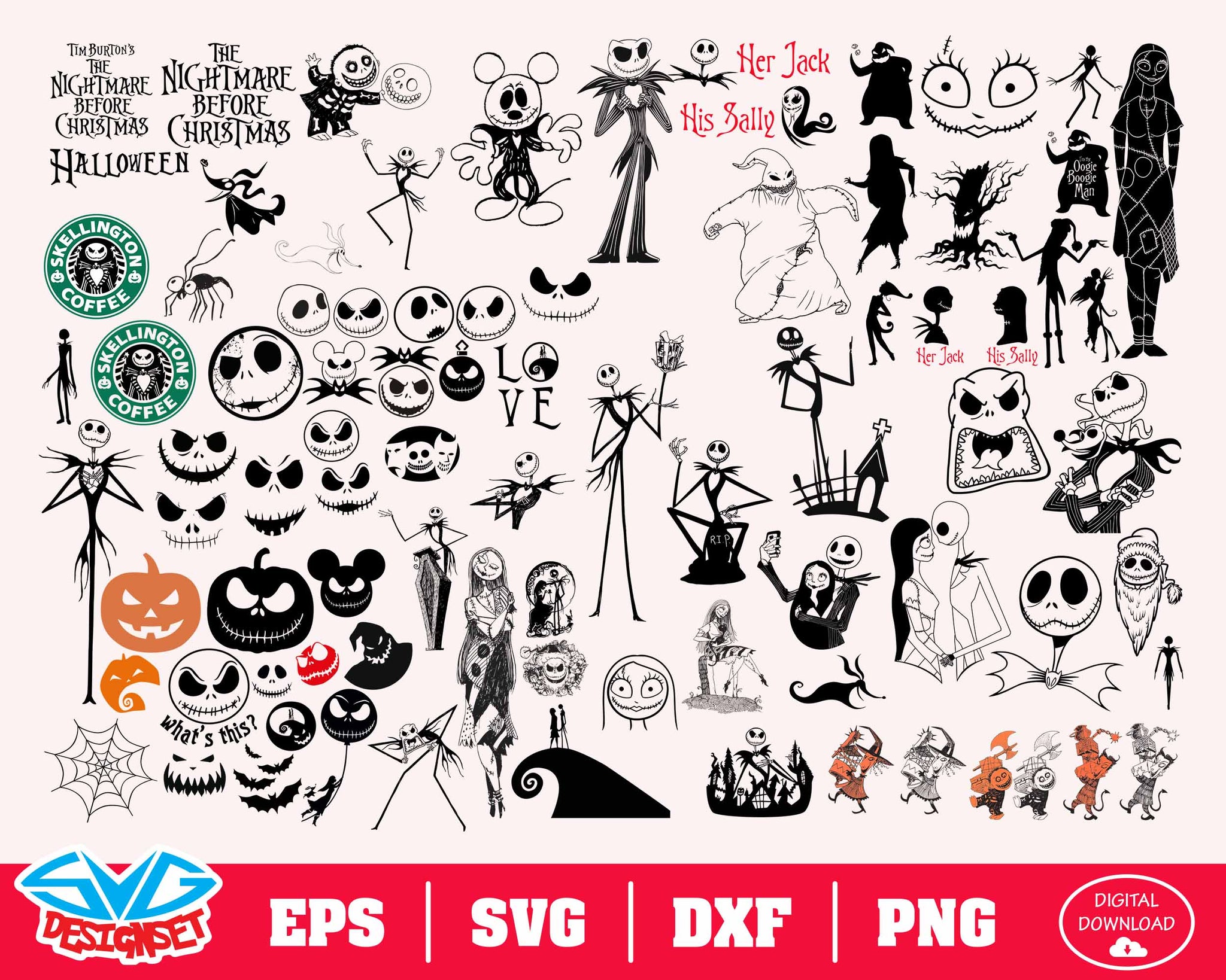 Download Nightmare Before Christmas Disney Svg Free / Nightmare ...