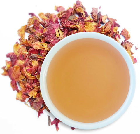 organic rose tea