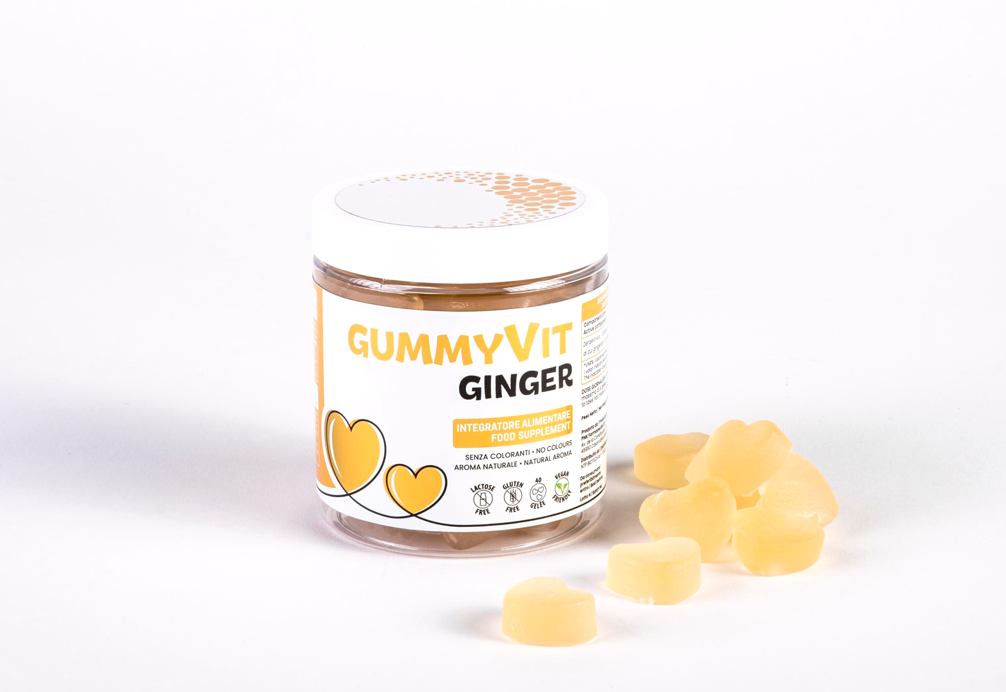 Gummyvit Ginger - Integratore in gommose di zenzero