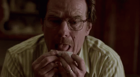 Walter White Rolling Joint