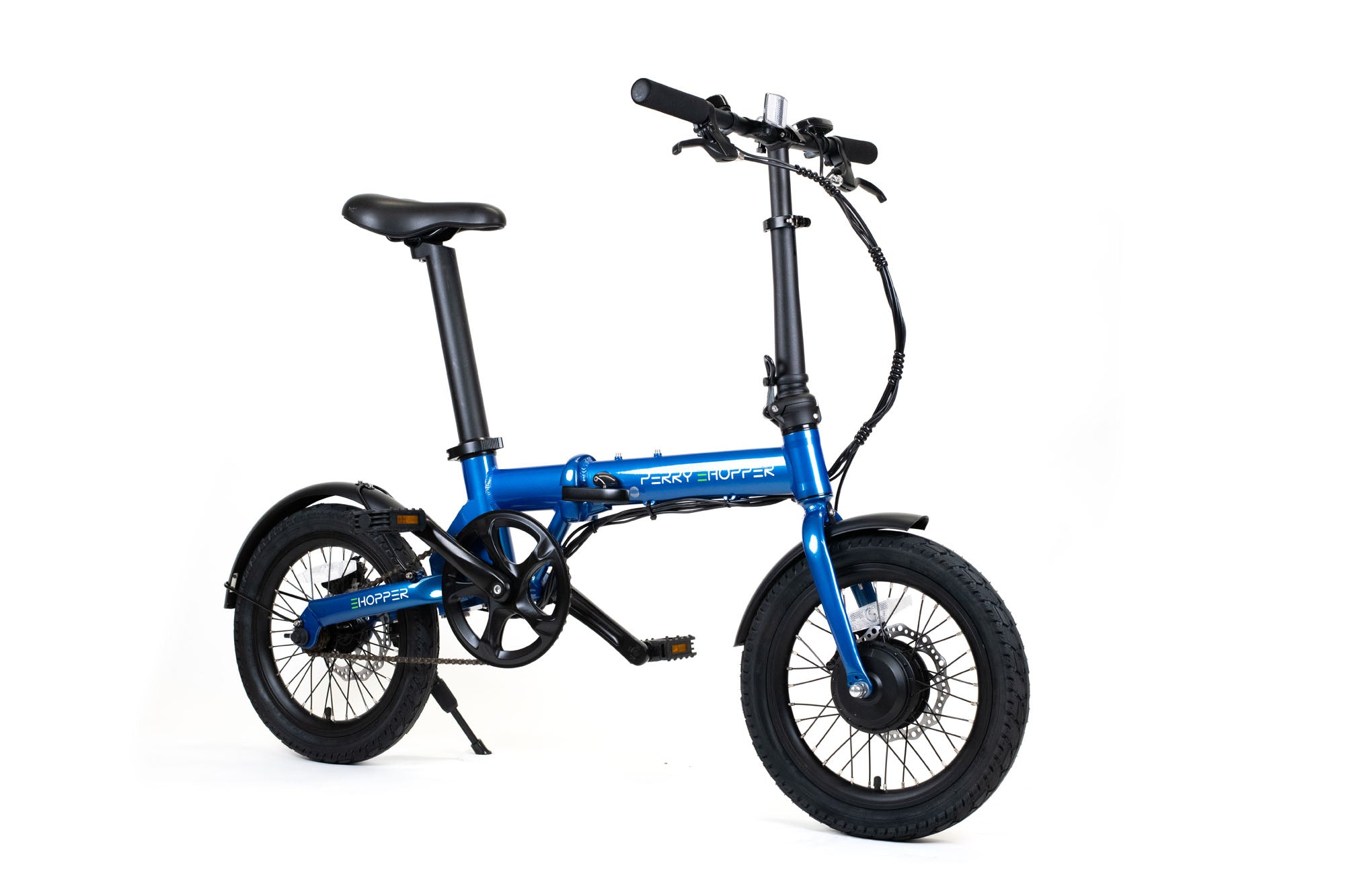 electric bike blue