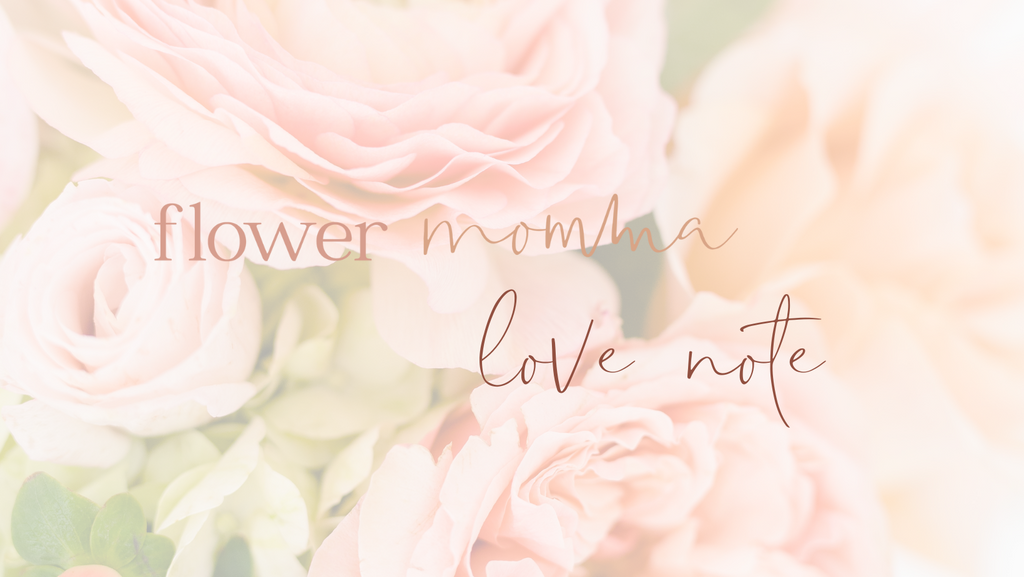 September Flower Momma Message