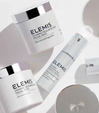 Best Facial Products For Sun Damaged Skin Elemis Dynamic Resurfacing Super-C Serum Flatlay 