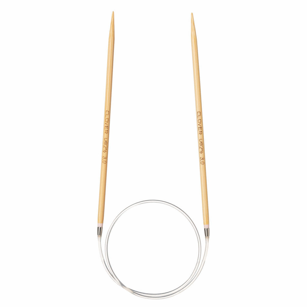 Clover 16 (41cm) Bamboo Circular Knitting Needles