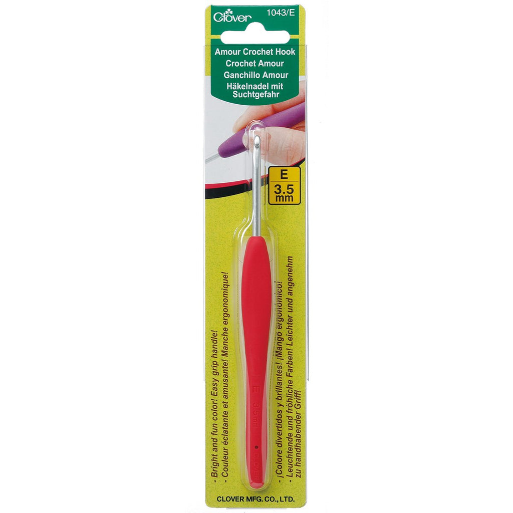 Clover Amour Crochet Hook - Size F (3.75 mm)