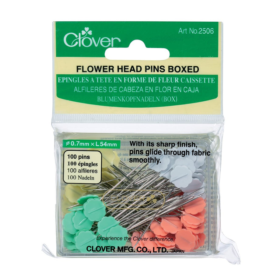  Clover Applique pins, 1 Pack, Silver : Office Products
