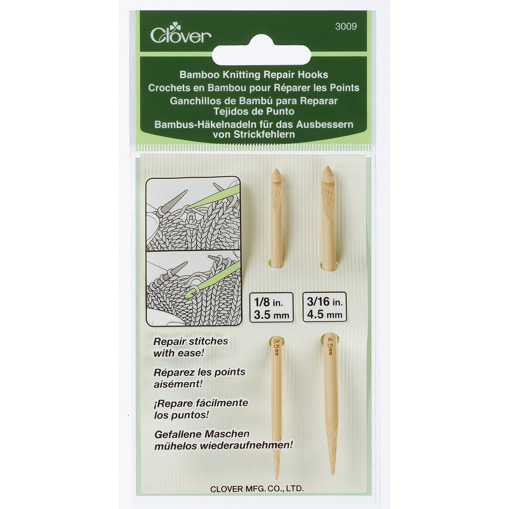  Clover Snag Repair Needles, Silver 2 Count : Arts, Crafts &  Sewing