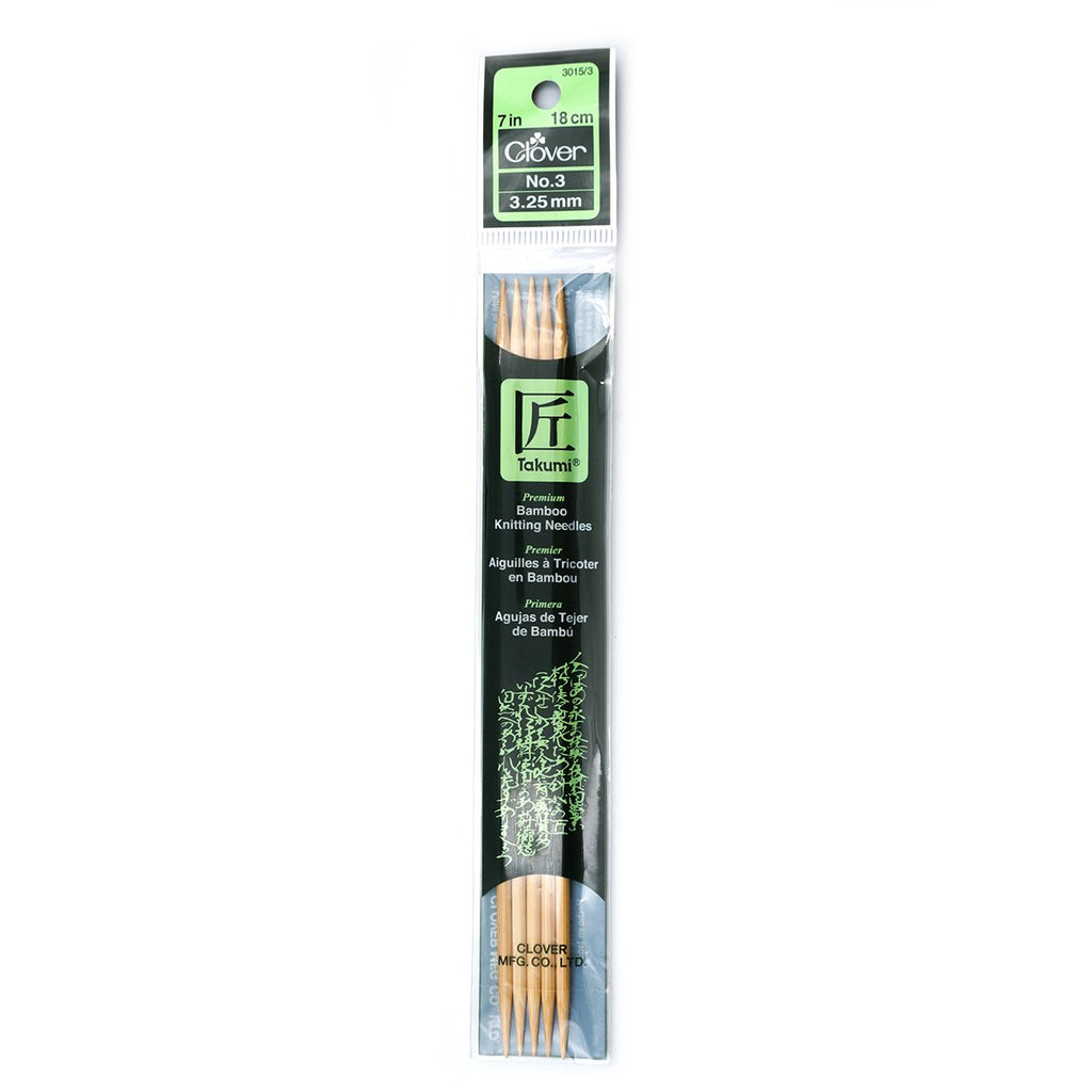 Clover PRO Takumi Bamboo Circular Needles 16 Inch - The Websters