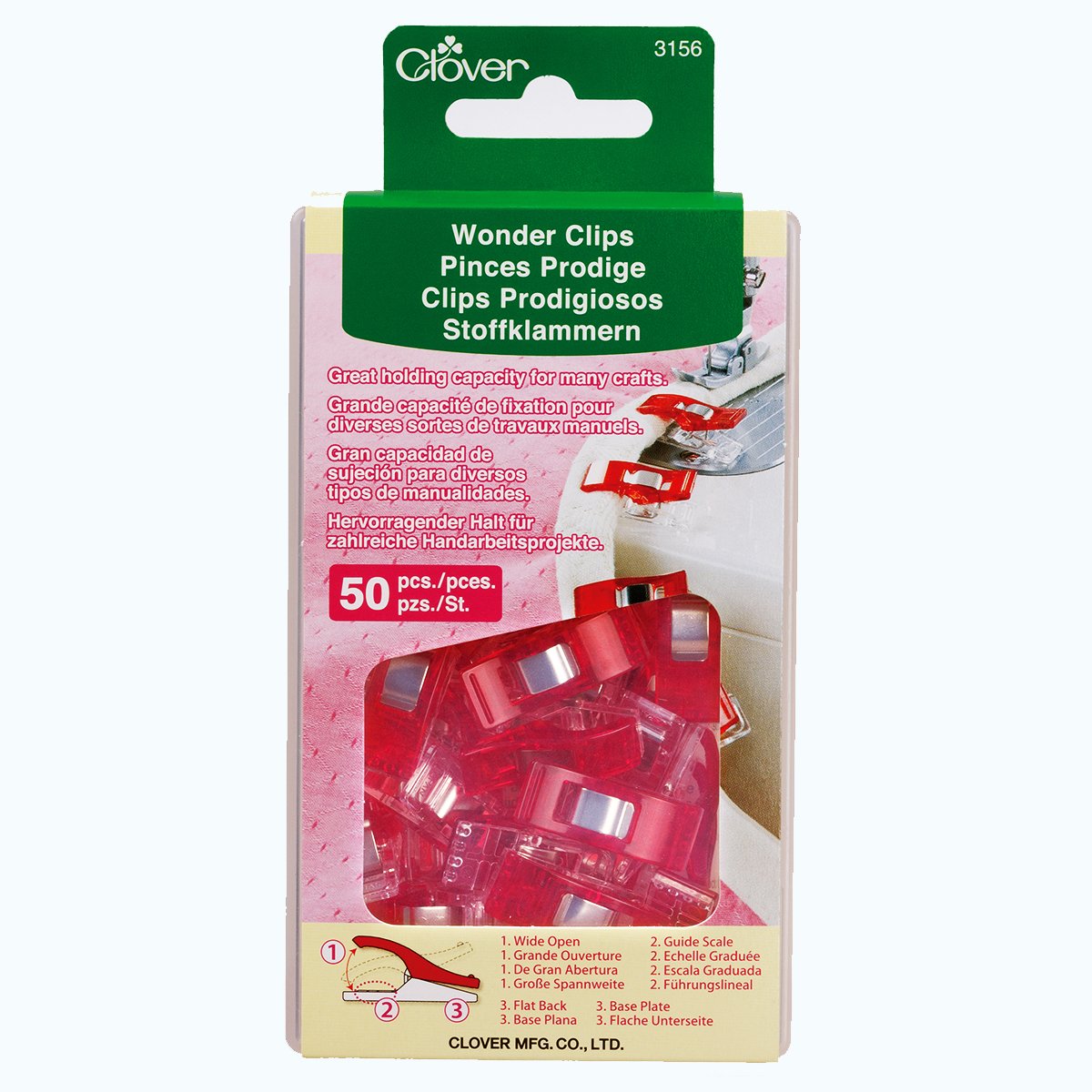 Wonder Clips® - 50 pcs – Clover Needlecraft, Inc.