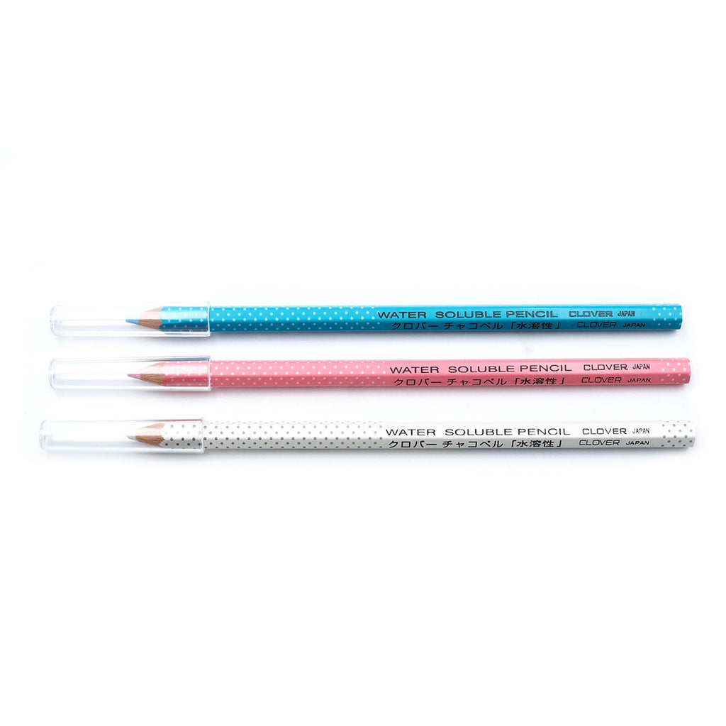 Chacopen Blue Water Soluble Dual Tip Pen With Eraser – The Quilted Cow