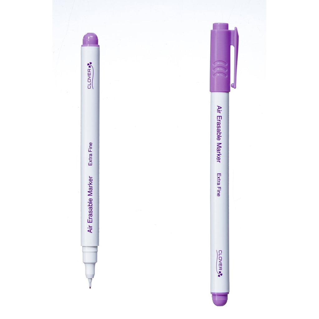 Chacopen Blue Water Soluble Dual Tip Pen With Eraser – The Quilted Cow