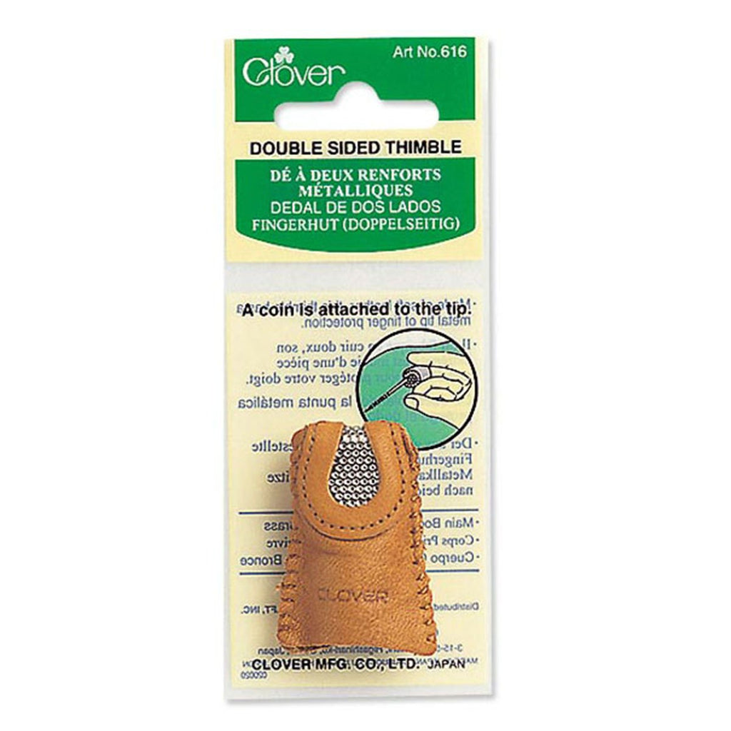 Clover Leather Thimble - Suzy Quilts