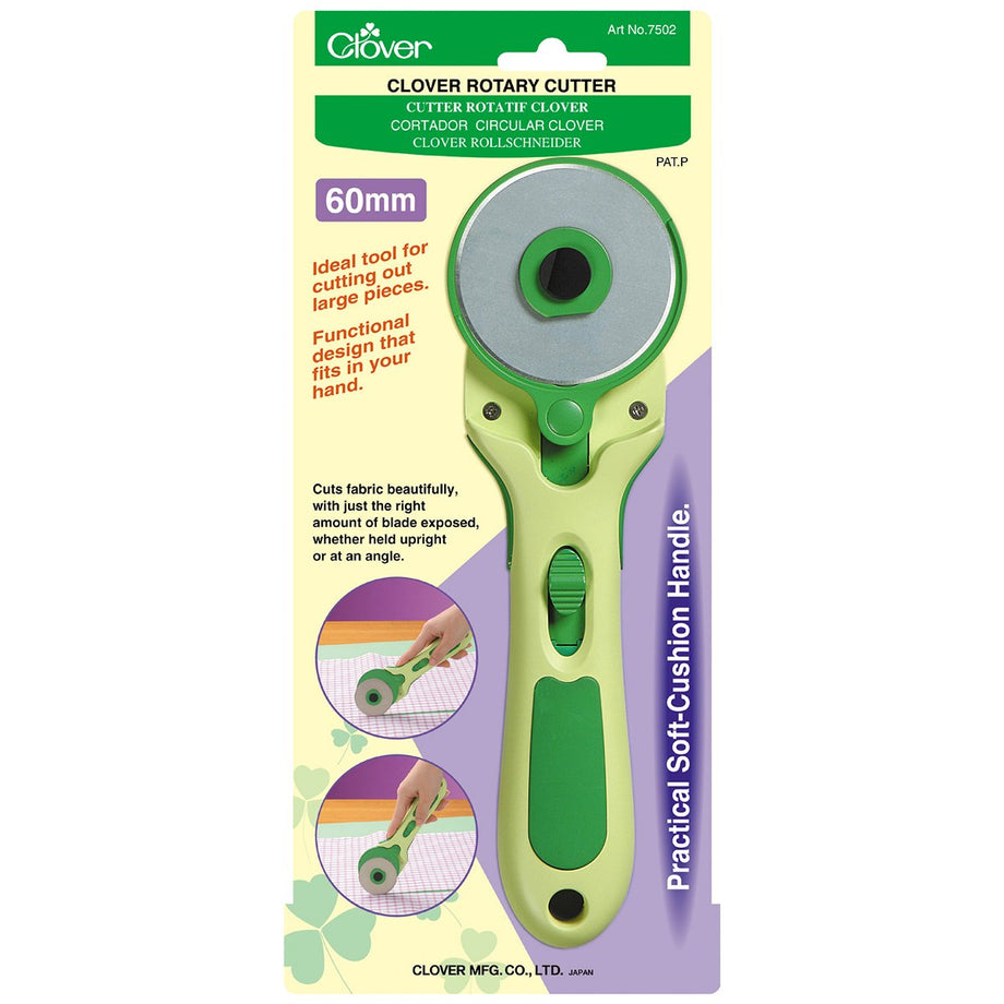 Clover Patchwork Scissors 4-1/2 Inch Pointed Tip Mini Scissors 493/CW