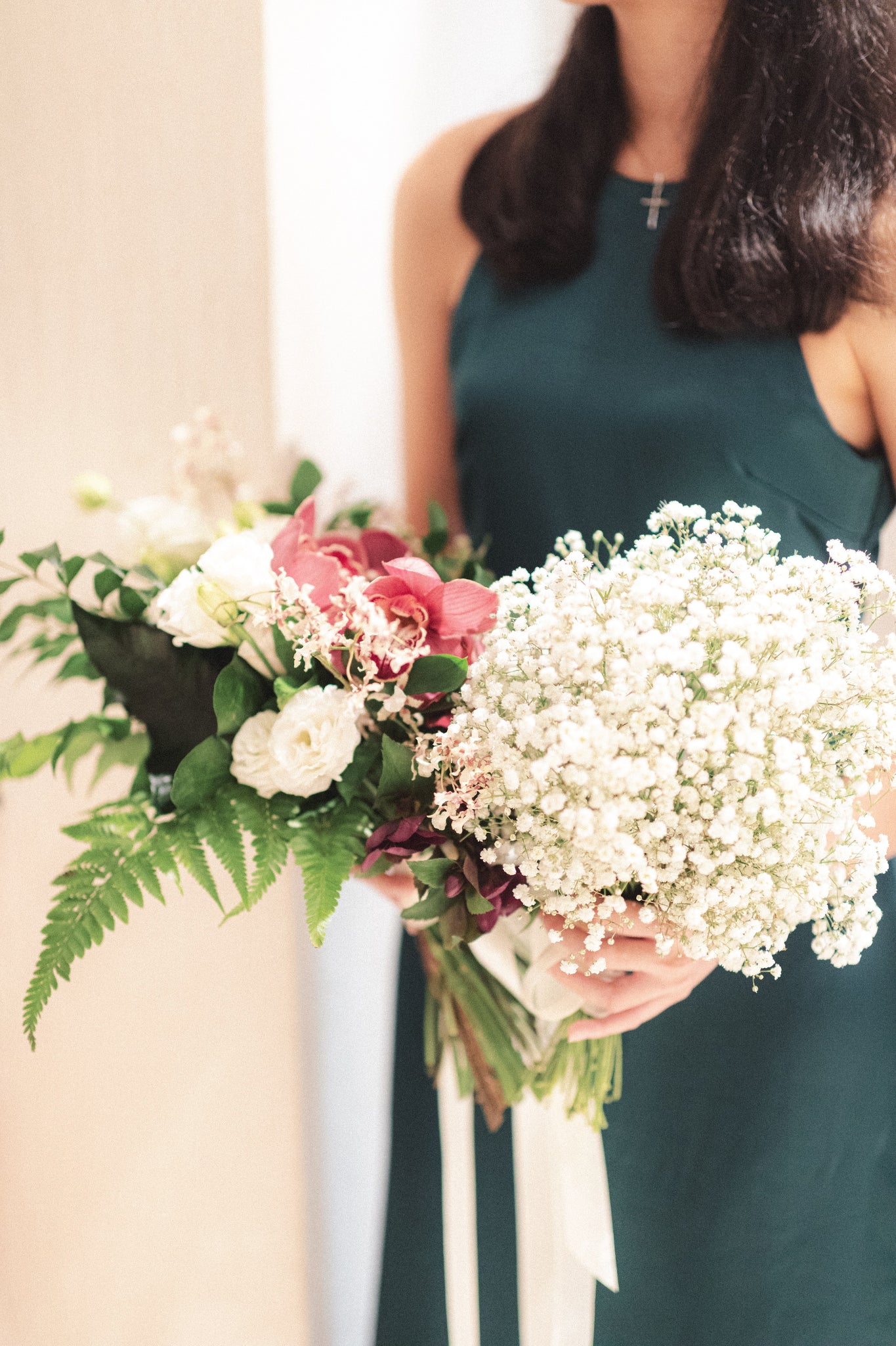 Botanical Floral Entrance Display for Wedding at Welsey Church 05