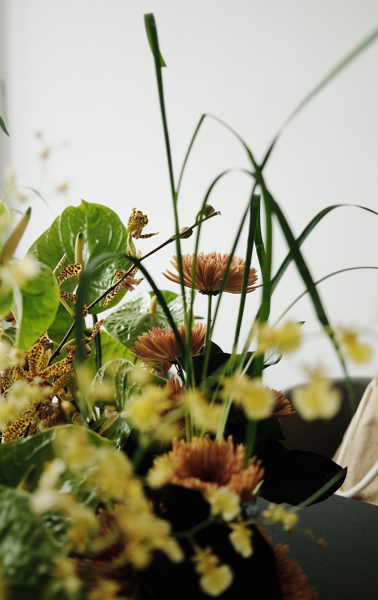 Echevaria.co Studio Launch Event Botanical Floral Arrangements Table Centrepieces 06