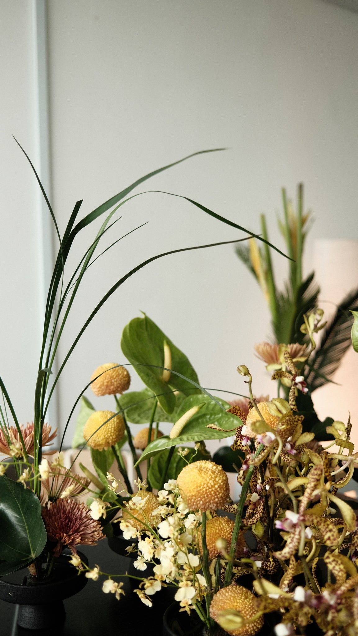 Echevaria.co Studio Launch Event Botanical Floral Arrangements Table Centrepieces 07