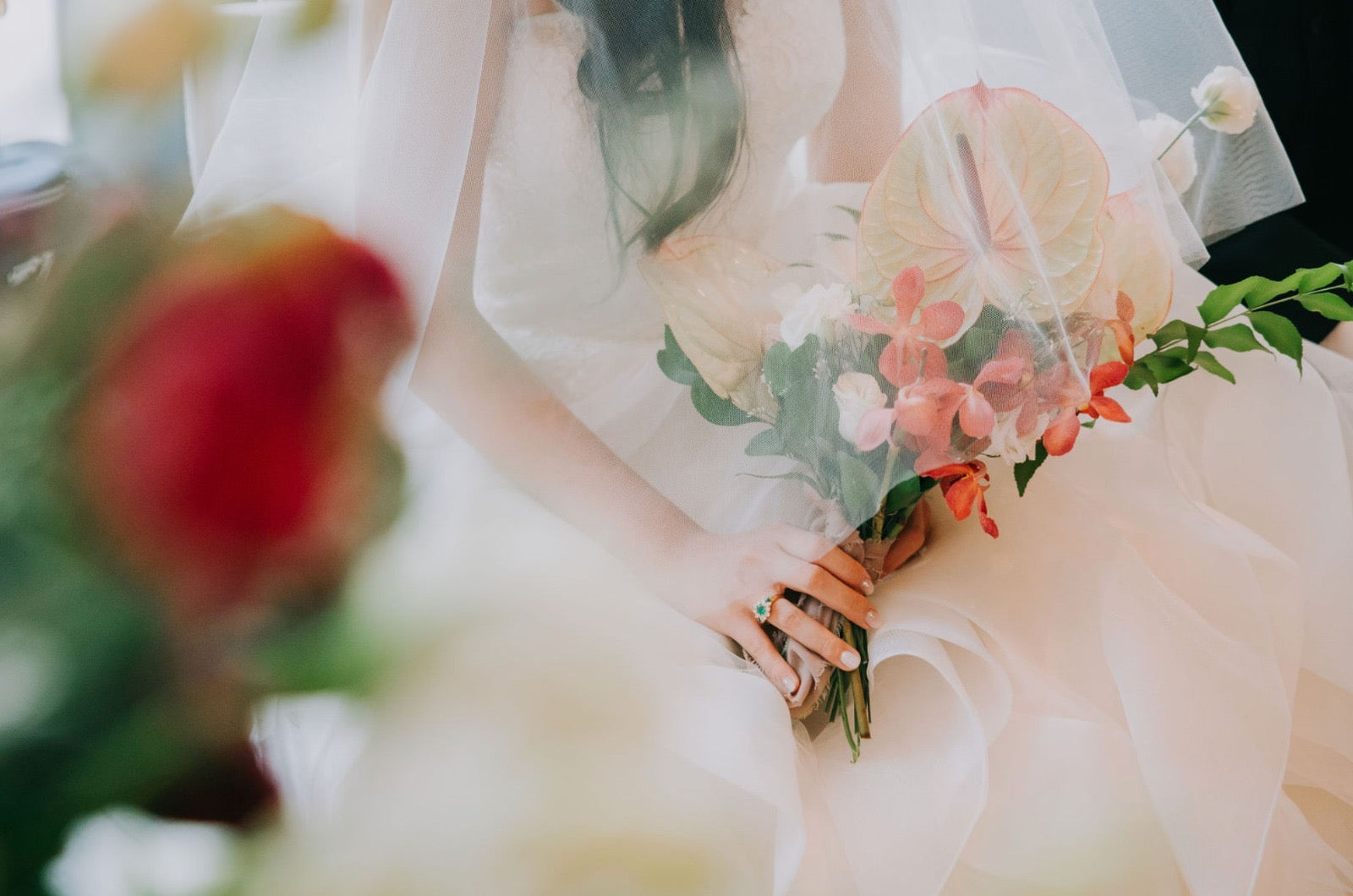 Botanical Floral Bouquet for Wedding at Andaz 01