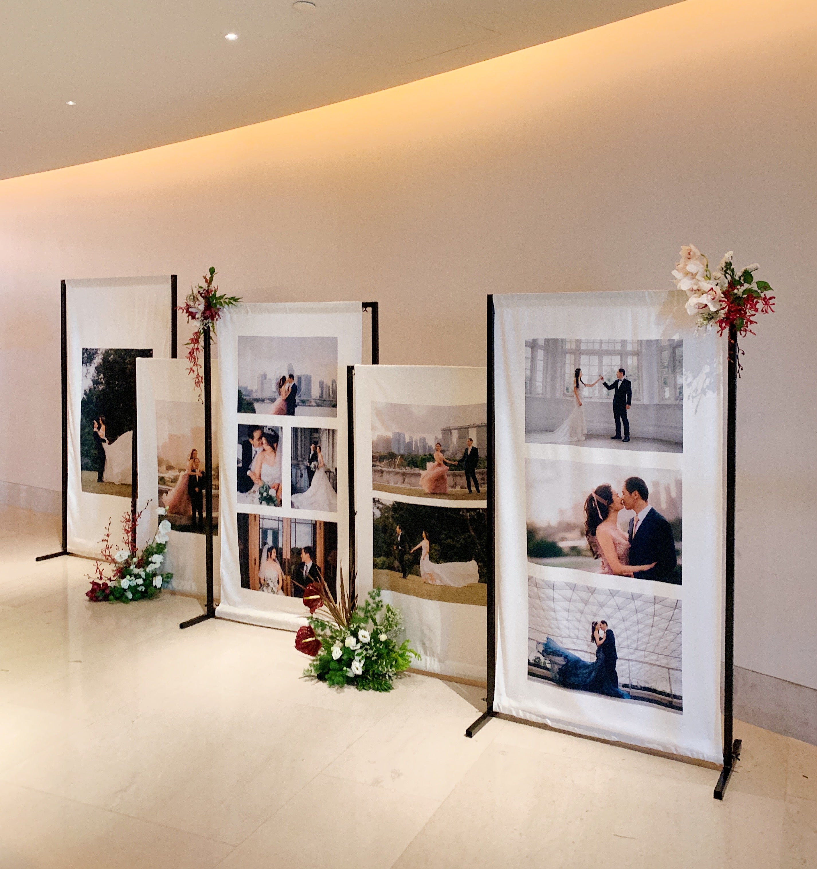 Botanical Floral Photo Gallery for Wedding at Andaz 11