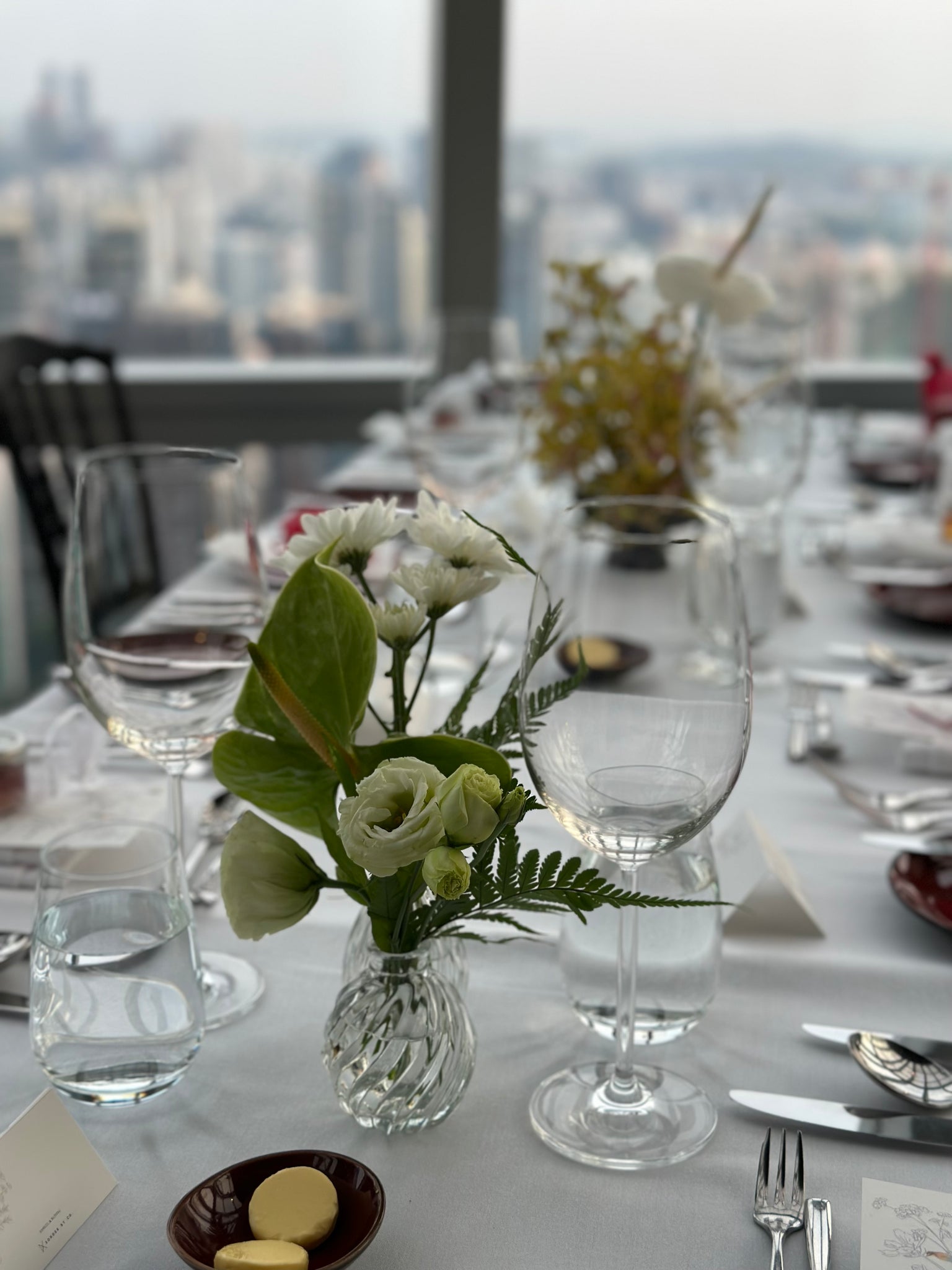 Wedding Floral Ikebana Table Centrepieces at 1-Atico 10