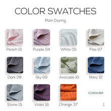 Load image into Gallery viewer, Jean French Linen Duvet Cover+2 Pillowcases Set - Yarn Dyeing 41
