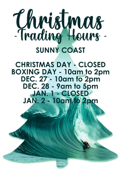 Inverted Christmas Trading Hours