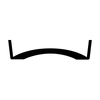 Clipped Crescent Tail information at Inverted Bodyboarding