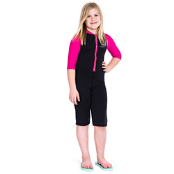 Custom kids shorty wetsuit by Tuga Sunwear