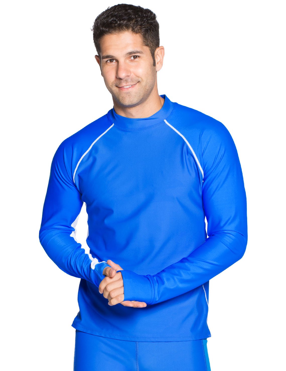 middelen Notebook Vorming Men's Snorkel Long Sleeve Rash Guard - Royal/White – Tuga & Family of Brands